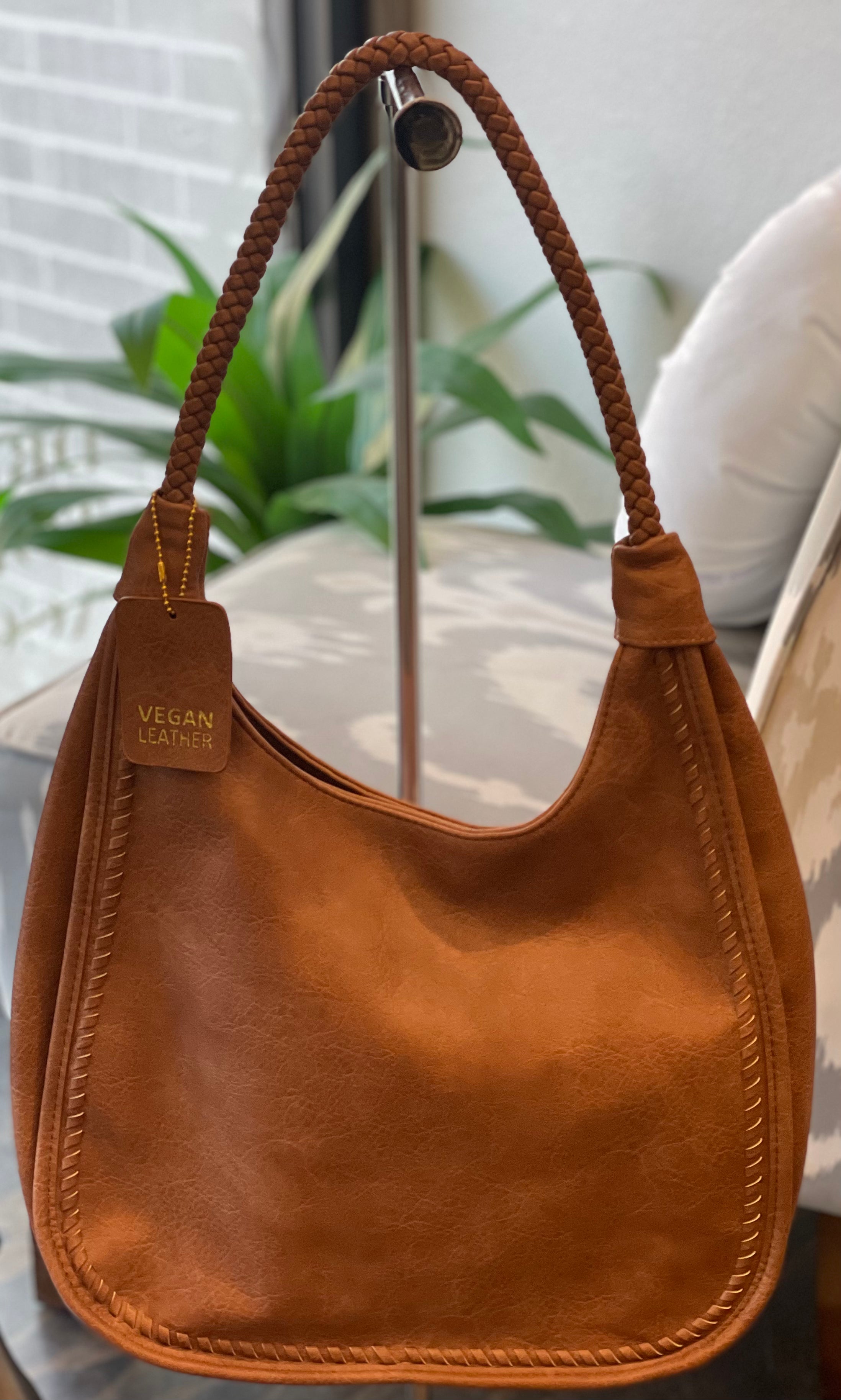 Bailey Shoulder Bag- Tan-Handbags-BGA-81926-Anna Kaytes Boutique, Women's Fashion Boutique in Grinnell, Iowa