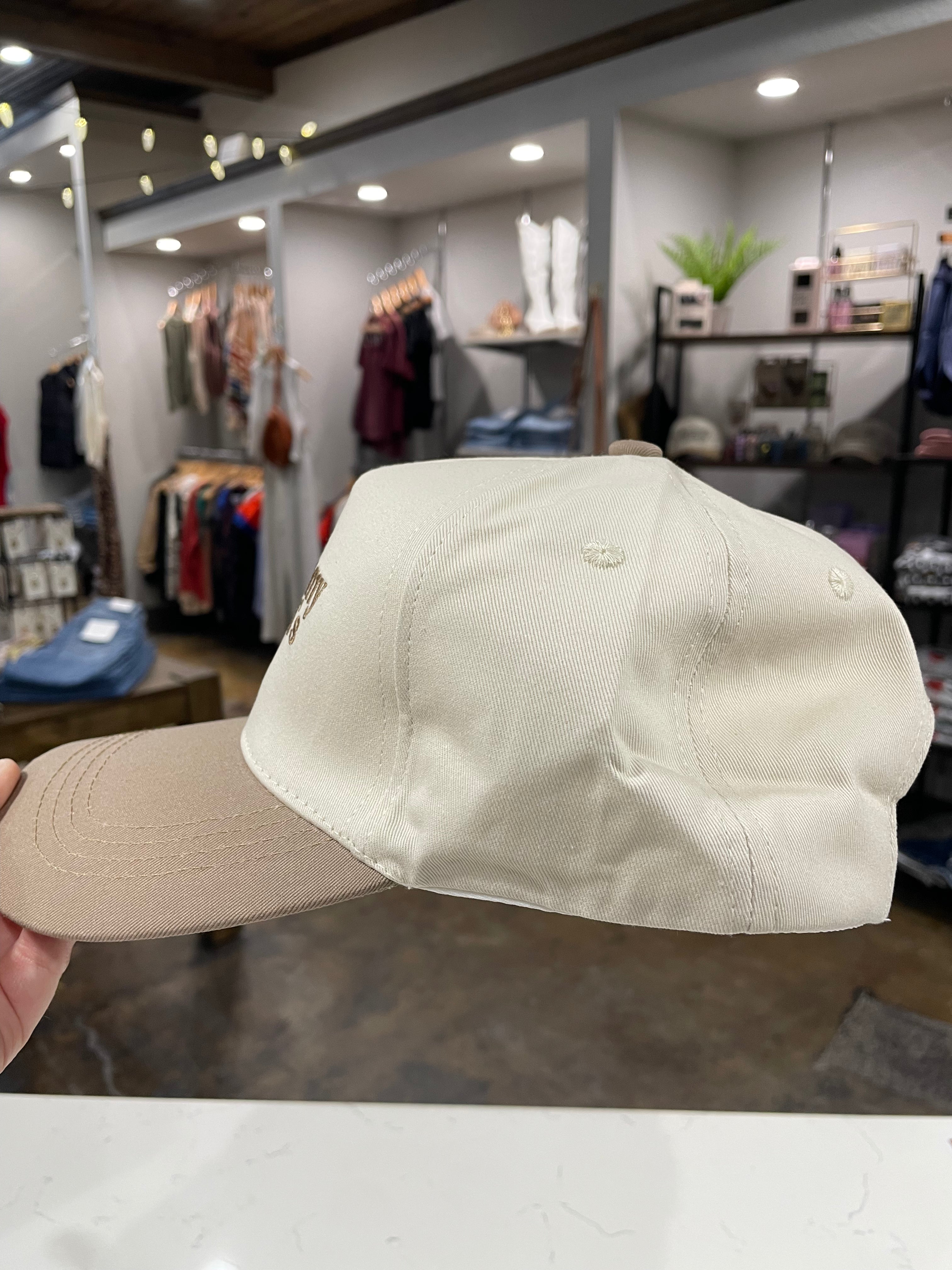 Husband's Tab Baseball Cap-Hats-Zenana-Anna Kaytes Boutique, Women's Fashion Boutique in Grinnell, Iowa