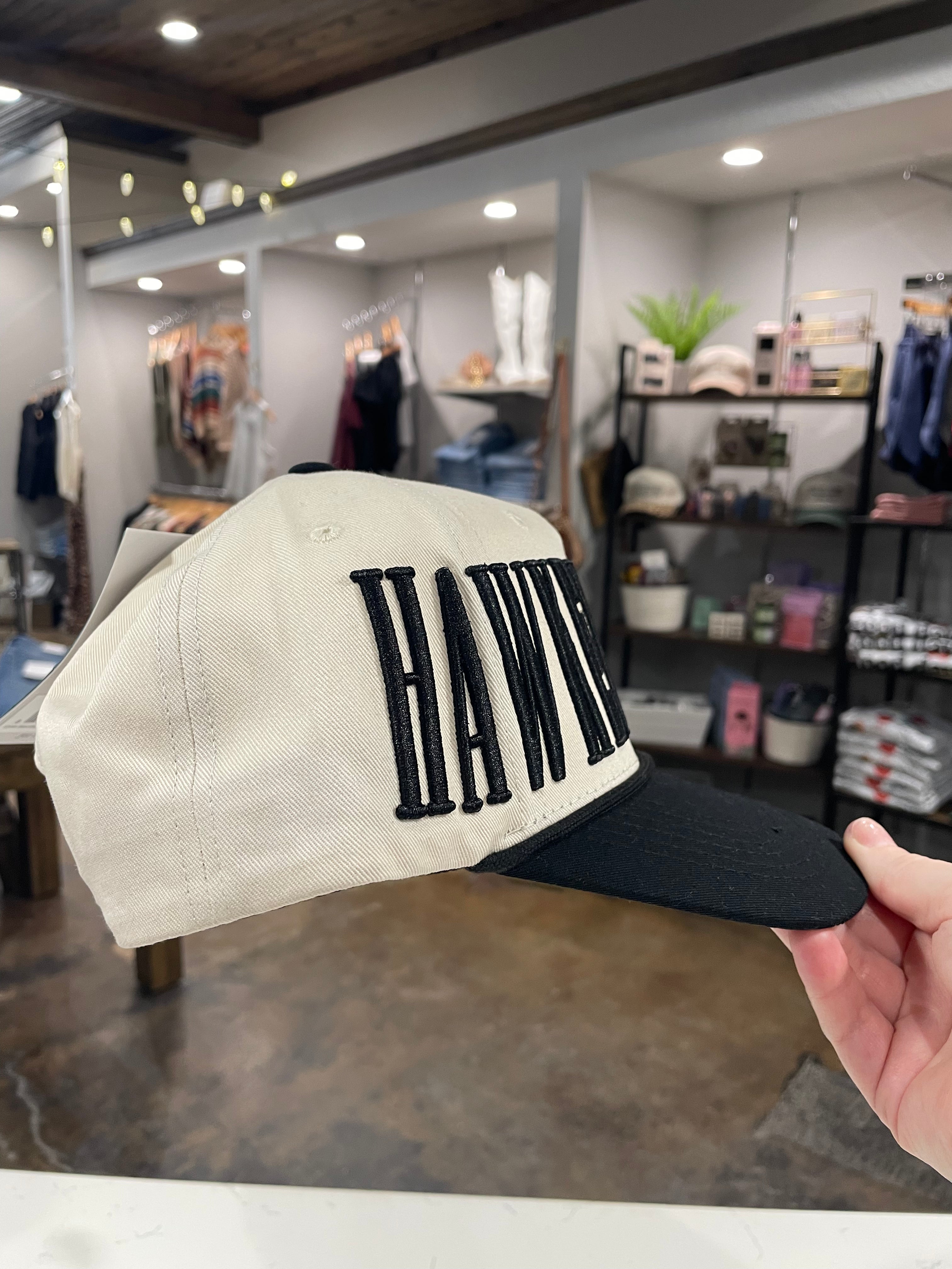Hawkeyes Baseball Cap-Hats-Anna Kaytes Boutique-Anna Kaytes Boutique, Women's Fashion Boutique in Grinnell, Iowa