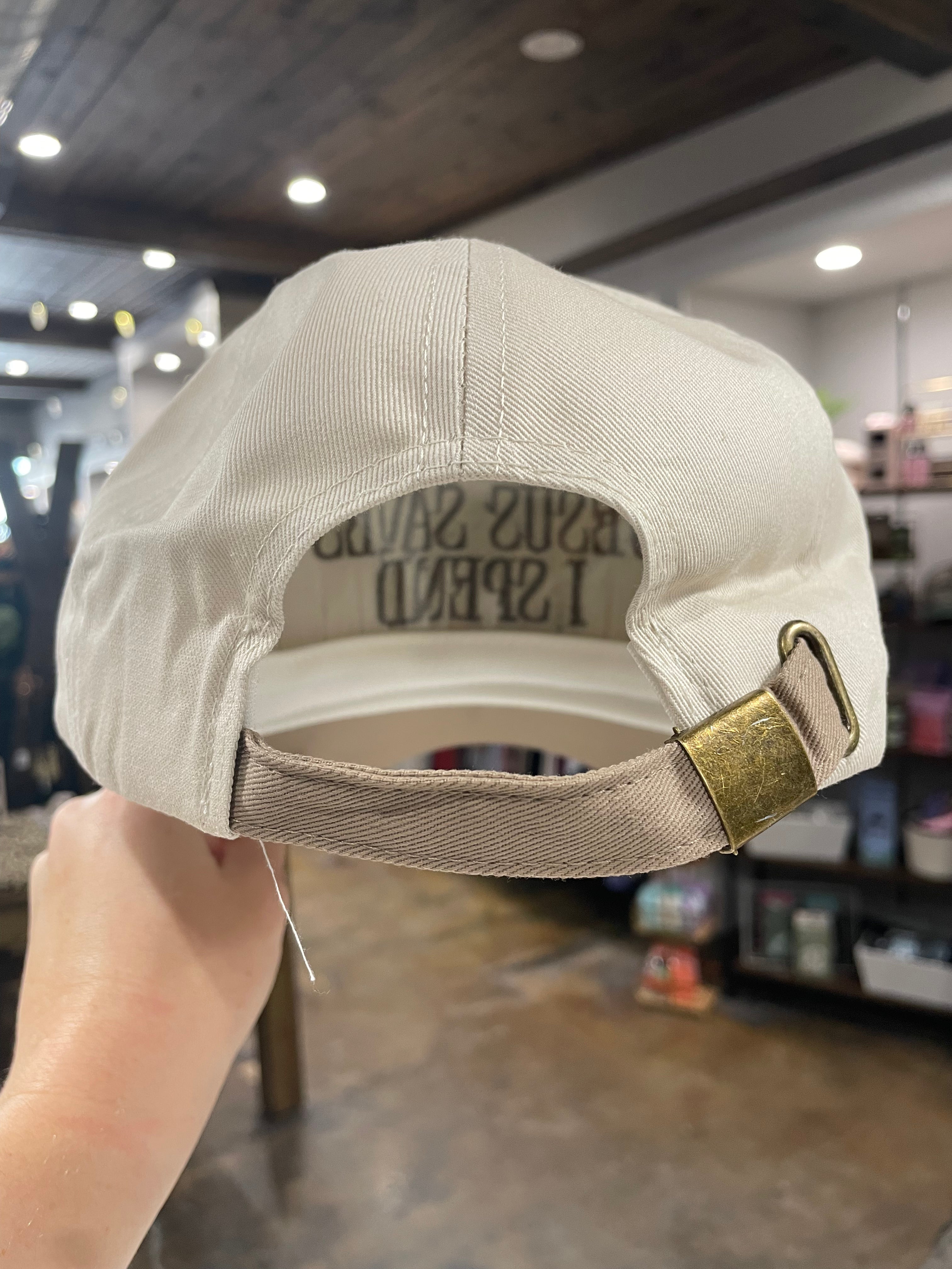 Jesus Saves Baseball Cap-Hats-Zenana-Anna Kaytes Boutique, Women's Fashion Boutique in Grinnell, Iowa