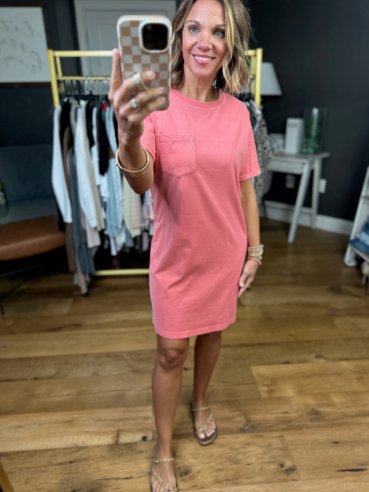 The Maci Pocket Dress - Multiple Options-Thread & Supply-Anna Kaytes Boutique, Women's Fashion Boutique in Grinnell, Iowa