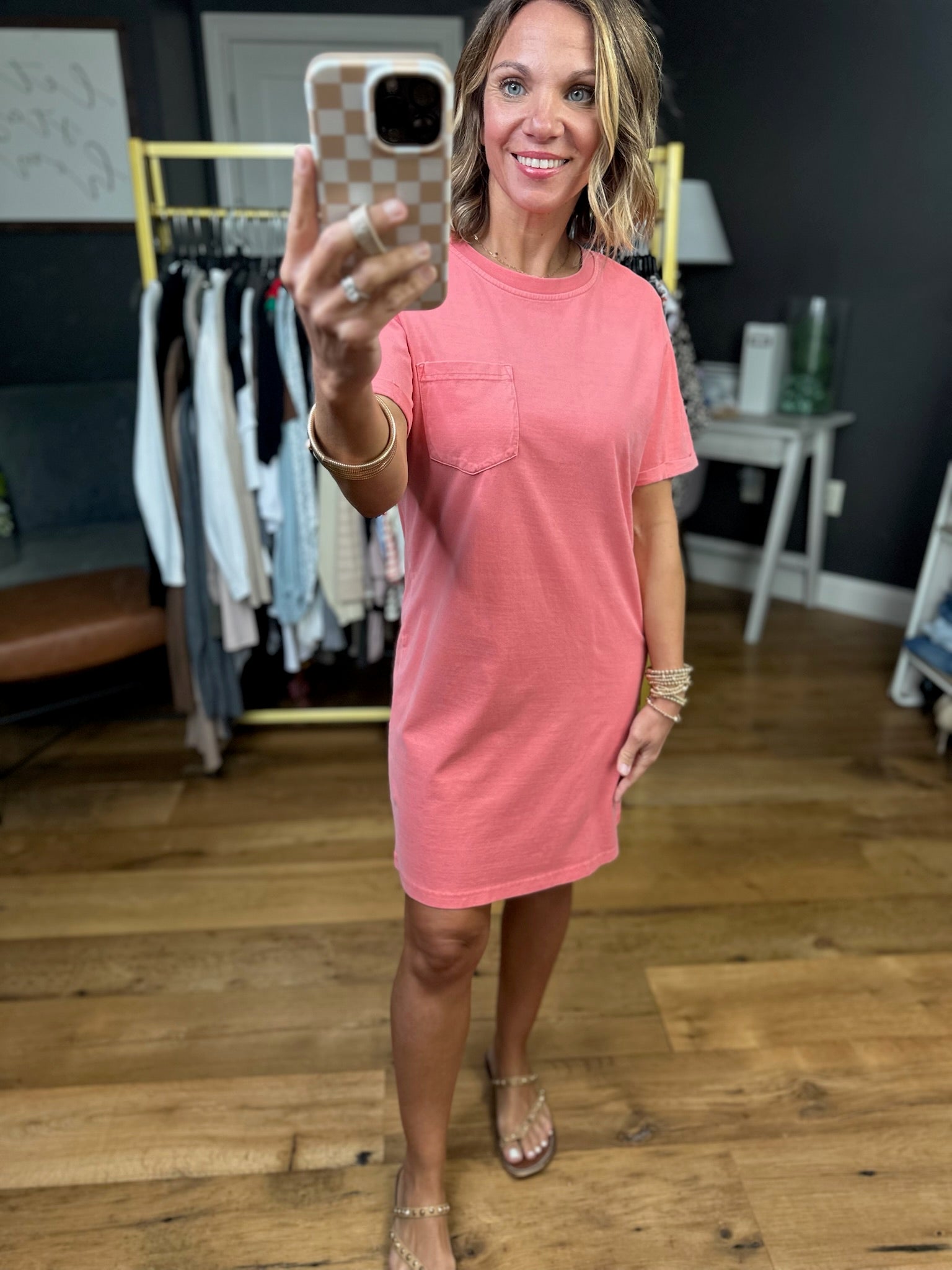 The Maci Pocket Dress - Multiple Options-Thread & Supply-Anna Kaytes Boutique, Women's Fashion Boutique in Grinnell, Iowa