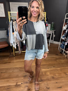 Make A Suggestion Waffle Henley Top - Multiple Options-Long Sleeves-POL SMT2173-Anna Kaytes Boutique, Women's Fashion Boutique in Grinnell, Iowa