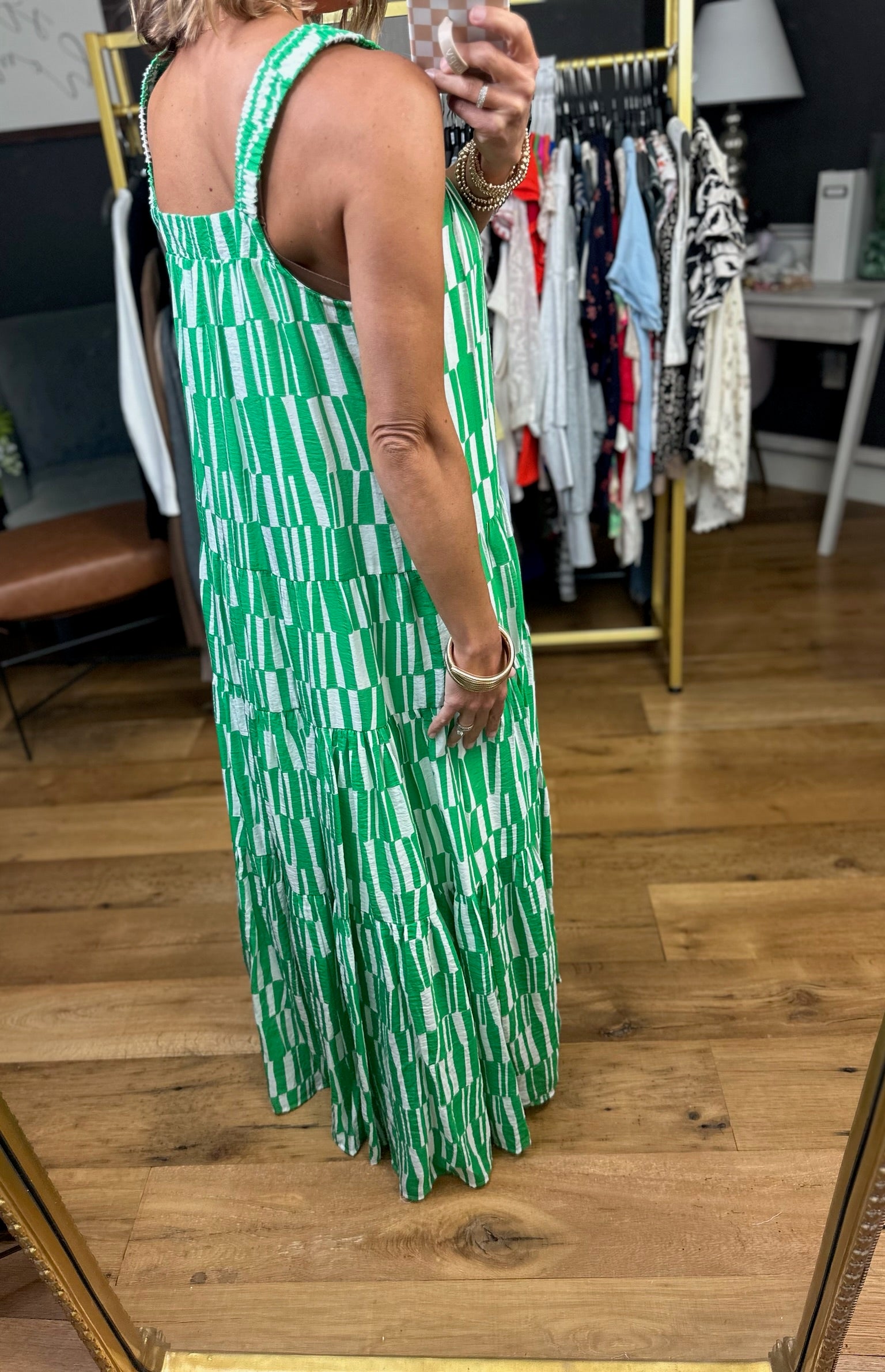 Summer Breeze Pocket Maxi Dress - Green-Jodifl-Anna Kaytes Boutique, Women's Fashion Boutique in Grinnell, Iowa
