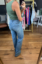 The Ivey High-Rise Wide-Leg Denim-Jeans-By Together BD244-Anna Kaytes Boutique, Women's Fashion Boutique in Grinnell, Iowa