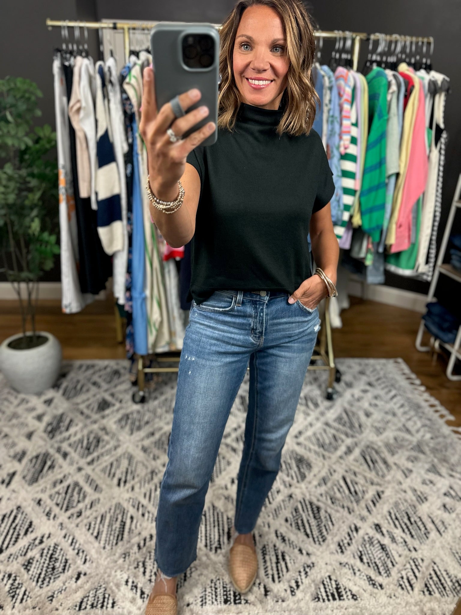 The Emily Mid-Rise Ankle Straight Denim-Jeans-Vervet-Anna Kaytes Boutique, Women's Fashion Boutique in Grinnell, Iowa