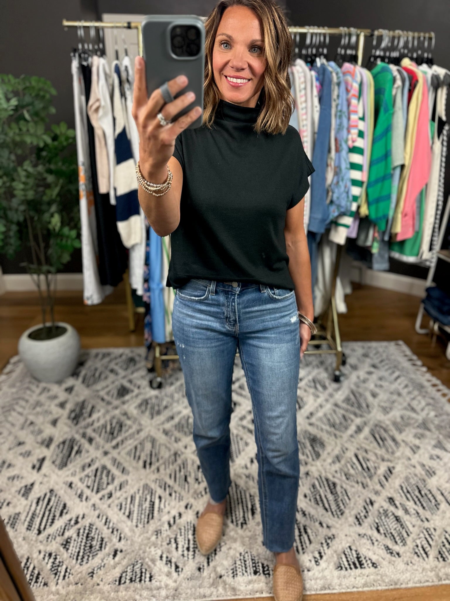 The Emily Mid-Rise Ankle Straight Denim-Jeans-Vervet-Anna Kaytes Boutique, Women's Fashion Boutique in Grinnell, Iowa