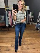 The Collette High-Rise Bootcut Denim-Jeans-Vervet T5351-Anna Kaytes Boutique, Women's Fashion Boutique in Grinnell, Iowa