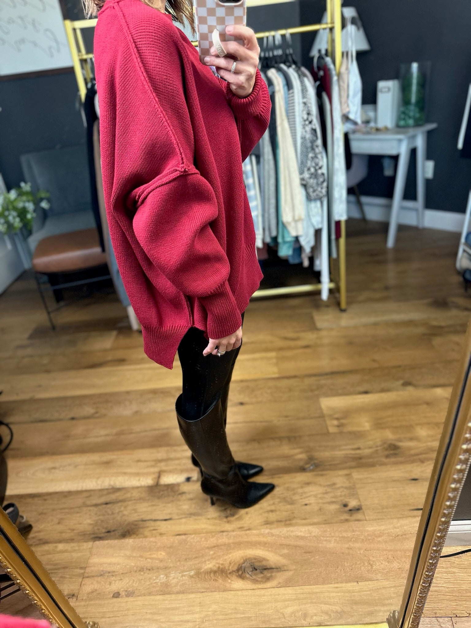 The Carly Ribbed Crew Sweater - Multiple Options-sweaters-Entro-Anna Kaytes Boutique, Women's Fashion Boutique in Grinnell, Iowa