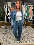 Z Supply Hunter Knit Denim Pant-Pants-Z Supply-Anna Kaytes Boutique, Women's Fashion Boutique in Grinnell, Iowa