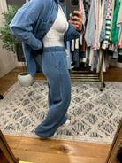 Z Supply Hunter Knit Denim Pant-Pants-Z Supply-Anna Kaytes Boutique, Women's Fashion Boutique in Grinnell, Iowa