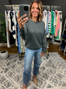 For The Better Scuba Crewneck Pullover-Sweaters-Zenana-Anna Kaytes Boutique, Women's Fashion Boutique in Grinnell, Iowa