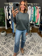 For The Better Scuba Crewneck Pullover-Sweaters-Zenana-Anna Kaytes Boutique, Women's Fashion Boutique in Grinnell, Iowa