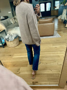 Here By Now Ribbed Pocket Knit Sweater-Entro-Anna Kaytes Boutique, Women's Fashion Boutique in Grinnell, Iowa