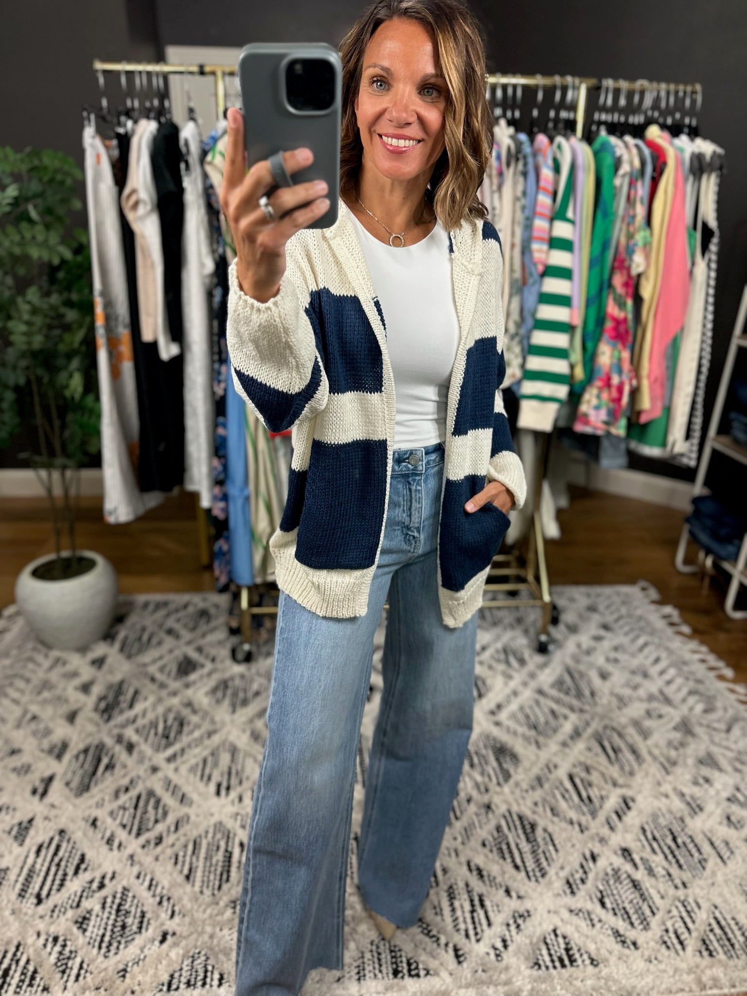 Difference Maker Knit Cardigan-Sweaters-Wishlist-Anna Kaytes Boutique, Women's Fashion Boutique in Grinnell, Iowa