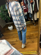 New Day Ahead Waffle Shacket-Long Sleeves-Easel-Anna Kaytes Boutique, Women's Fashion Boutique in Grinnell, Iowa