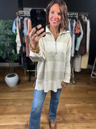 Moving On Oversized Zip-Up Knit-Sweaters-By Together-Anna Kaytes Boutique, Women's Fashion Boutique in Grinnell, Iowa