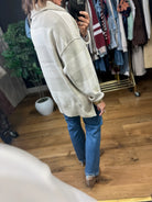 Moving On Oversized Zip-Up Knit-Sweaters-By Together-Anna Kaytes Boutique, Women's Fashion Boutique in Grinnell, Iowa