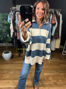 Moving On Oversized Zip-Up Knit-Sweaters-By Together-Anna Kaytes Boutique, Women's Fashion Boutique in Grinnell, Iowa