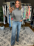 The Right Memory Turtle-Neck Sweater-Sweaters-Blu Ivy-Anna Kaytes Boutique, Women's Fashion Boutique in Grinnell, Iowa