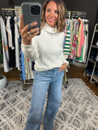 The Right Memory Turtle-Neck Sweater-Sweaters-Blu Ivy-Anna Kaytes Boutique, Women's Fashion Boutique in Grinnell, Iowa