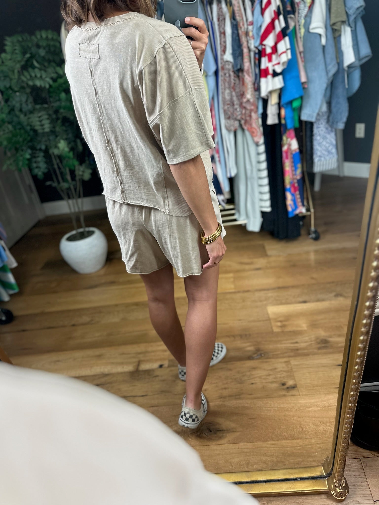 Love It All 2-Piece Set-Short Sleeves-Very J-Anna Kaytes Boutique, Women's Fashion Boutique in Grinnell, Iowa