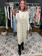 Dream On Lightweight Midi Vest-Sweaters-Wishlist-Anna Kaytes Boutique, Women's Fashion Boutique in Grinnell, Iowa