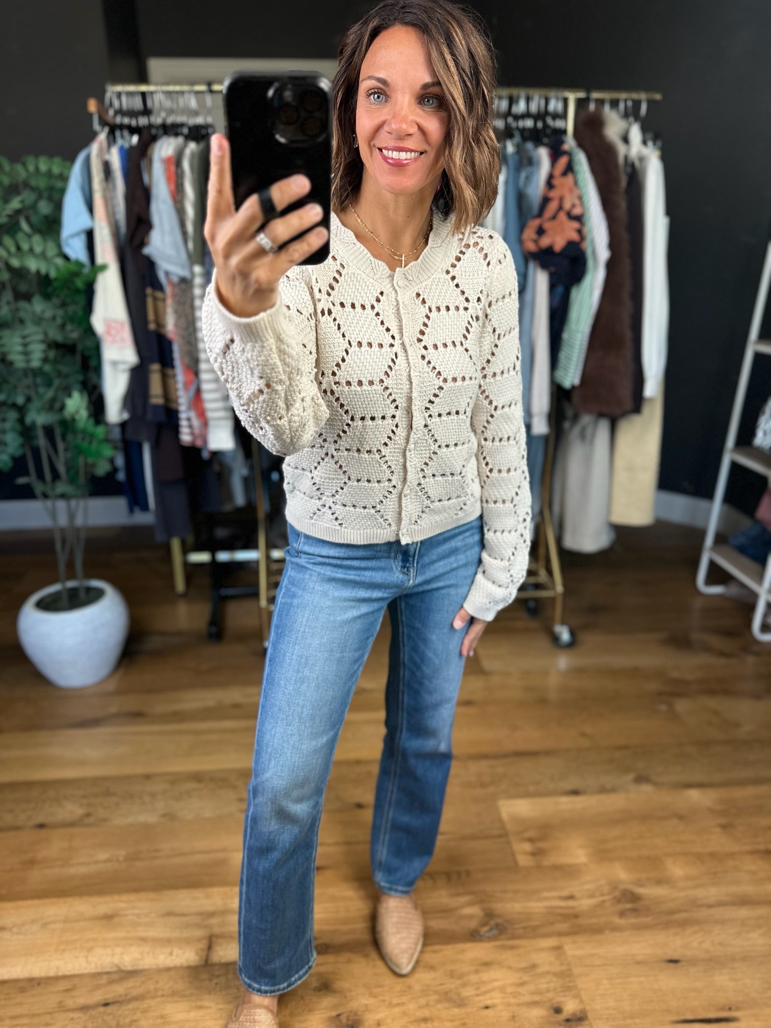 Z-Supply Rosalyn Sweater Cardigan-Sweaters-Z Supply-Anna Kaytes Boutique, Women's Fashion Boutique in Grinnell, Iowa