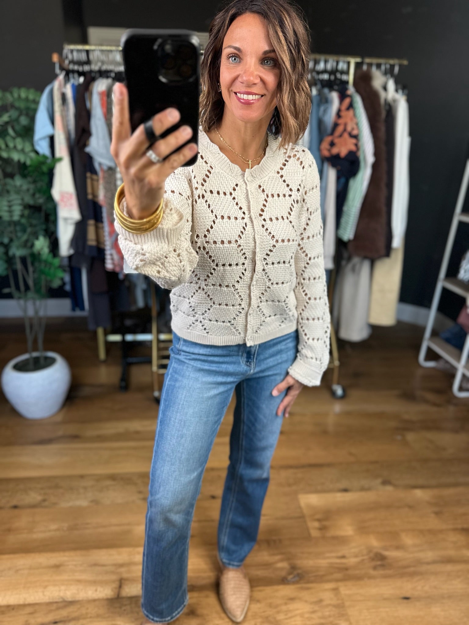 Z-Supply Rosalyn Sweater Cardigan-Sweaters-Z Supply-Anna Kaytes Boutique, Women's Fashion Boutique in Grinnell, Iowa