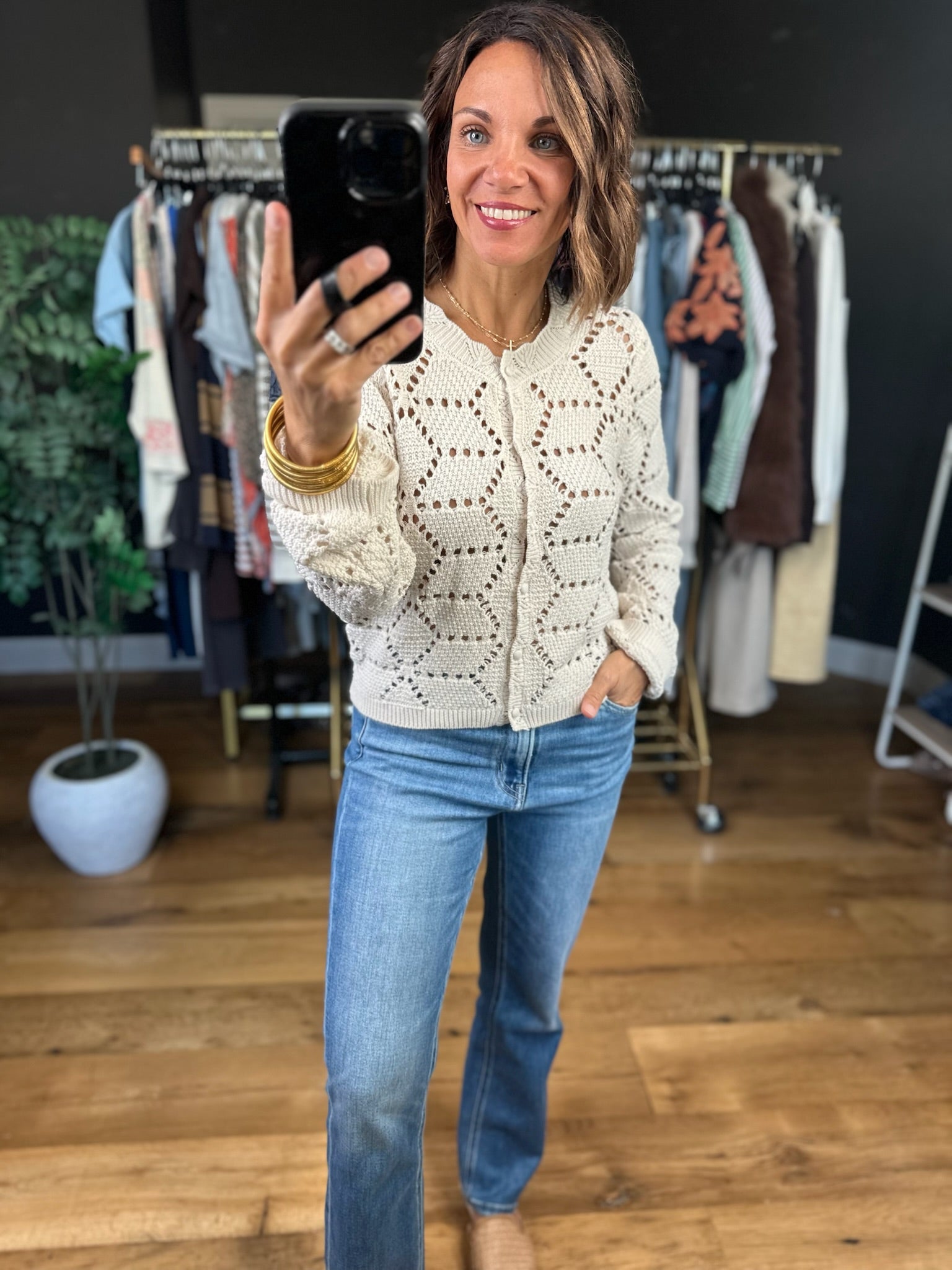 Z-Supply Rosalyn Sweater Cardigan-Sweaters-Z Supply-Anna Kaytes Boutique, Women's Fashion Boutique in Grinnell, Iowa