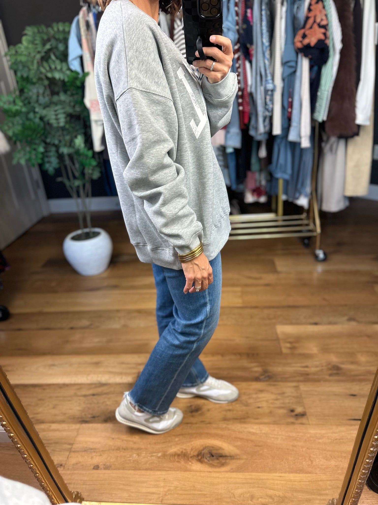 Local Crewneck Sweatshirt-Sweaters-Wishlist-Anna Kaytes Boutique, Women's Fashion Boutique in Grinnell, Iowa