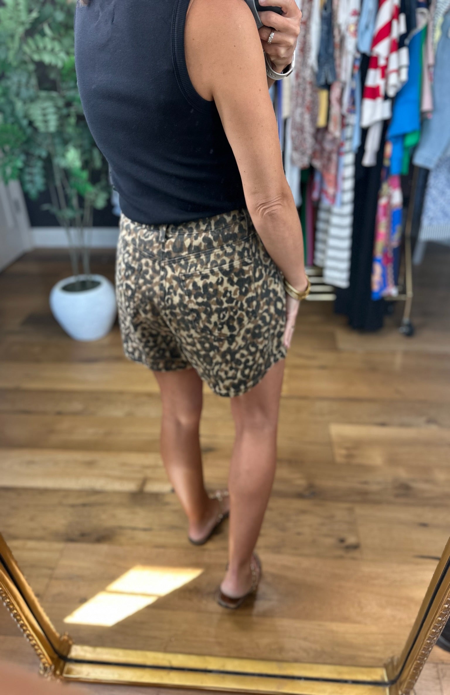 Wild Summer Leopard Print Shorts-Shorts-ee:some-Anna Kaytes Boutique, Women's Fashion Boutique in Grinnell, Iowa