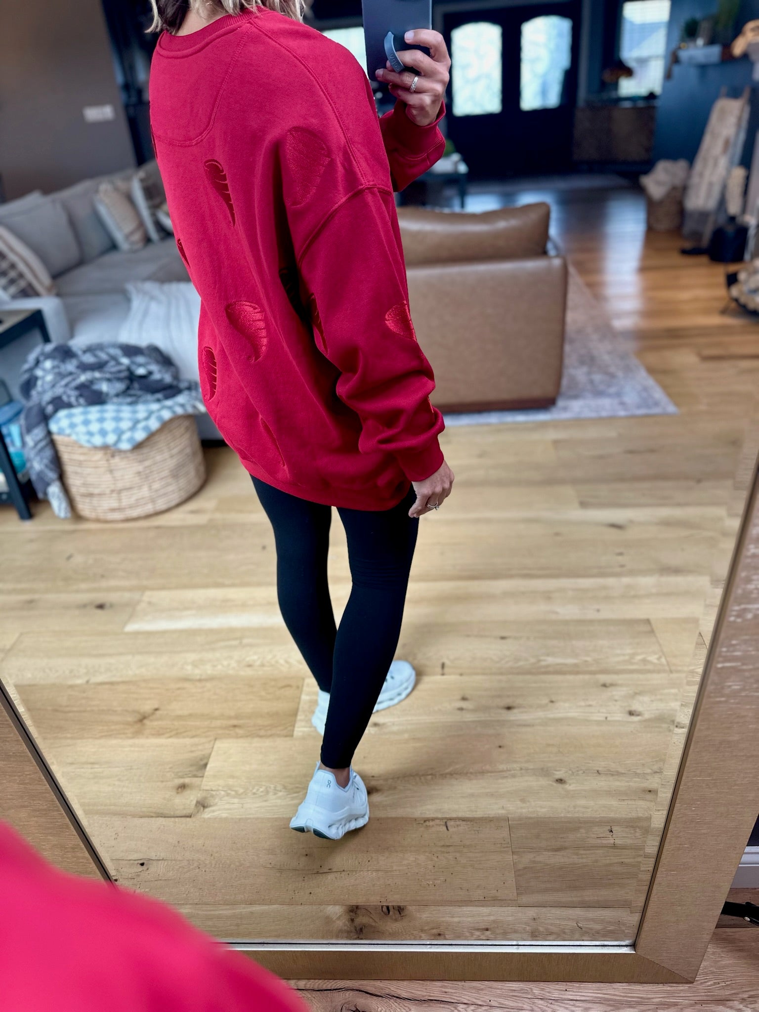 ISU Cyclone Crewneck-sweaters-Gameday Social-Anna Kaytes Boutique, Women's Fashion Boutique in Grinnell, Iowa