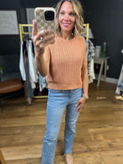 Charming Feeling Knit Top - Caramel-By Together-Anna Kaytes Boutique, Women's Fashion Boutique in Grinnell, Iowa