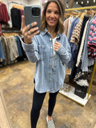 Making Perfect Sense Shacket-Sweaters-Be Cool-Anna Kaytes Boutique, Women's Fashion Boutique in Grinnell, Iowa