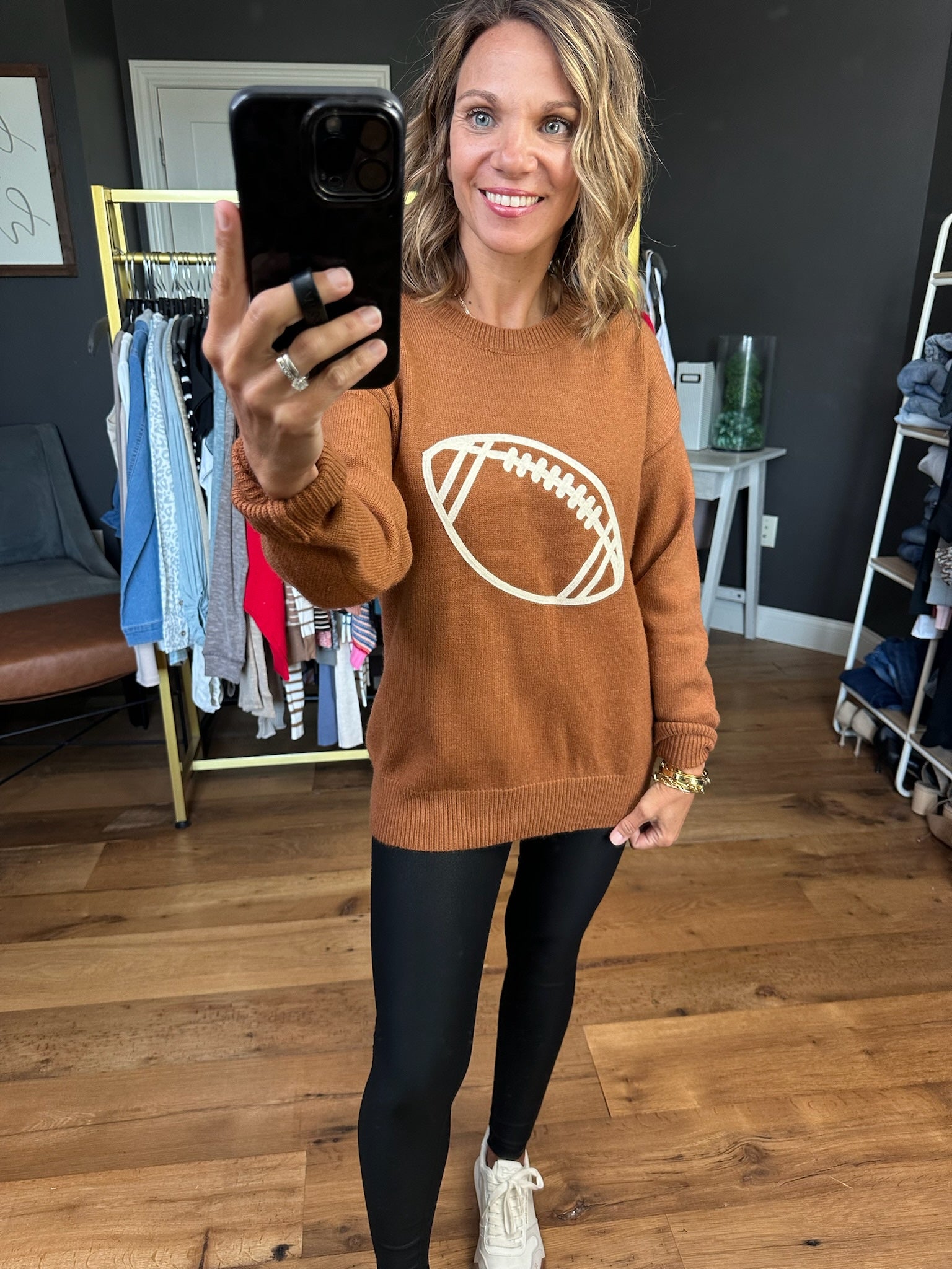 Play Ball Crewneck Sweater - Gucci-Wild Indigo-Anna Kaytes Boutique, Women's Fashion Boutique in Grinnell, Iowa