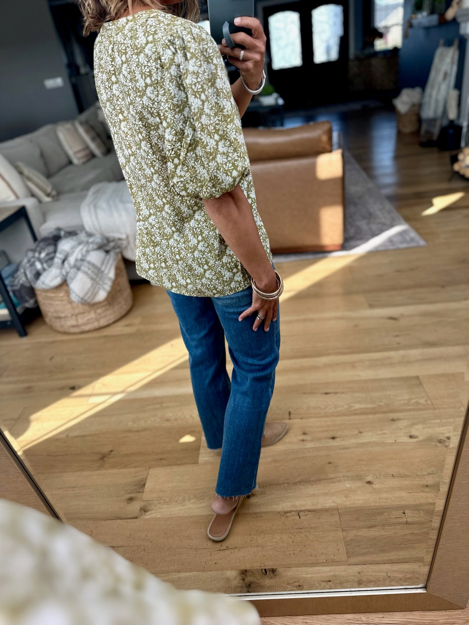 Warmth Of Wildflowers Floral Top-Anniewear-Anna Kaytes Boutique, Women's Fashion Boutique in Grinnell, Iowa