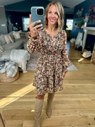 Floral Harvest Pocket Dress-In Loom-Anna Kaytes Boutique, Women's Fashion Boutique in Grinnell, Iowa