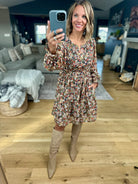 Floral Harvest Pocket Dress-In Loom-Anna Kaytes Boutique, Women's Fashion Boutique in Grinnell, Iowa