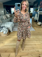 Floral Harvest Pocket Dress-In Loom-Anna Kaytes Boutique, Women's Fashion Boutique in Grinnell, Iowa