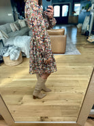 Floral Harvest Pocket Dress-In Loom-Anna Kaytes Boutique, Women's Fashion Boutique in Grinnell, Iowa