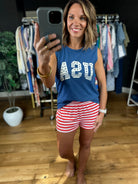Z Supply Stars and Stripes Muscle Tank-Sleeveless-Z Supply-Anna Kaytes Boutique, Women's Fashion Boutique in Grinnell, Iowa