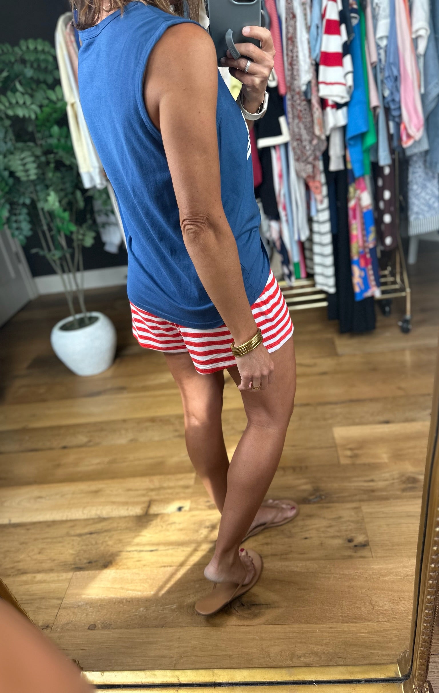Z Supply Stars and Stripes Muscle Tank-Sleeveless-Z Supply-Anna Kaytes Boutique, Women's Fashion Boutique in Grinnell, Iowa