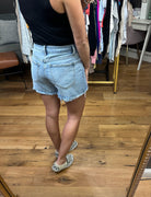 The Mira High Rise Mom Short-Shorts-Vervet-Anna Kaytes Boutique, Women's Fashion Boutique in Grinnell, Iowa