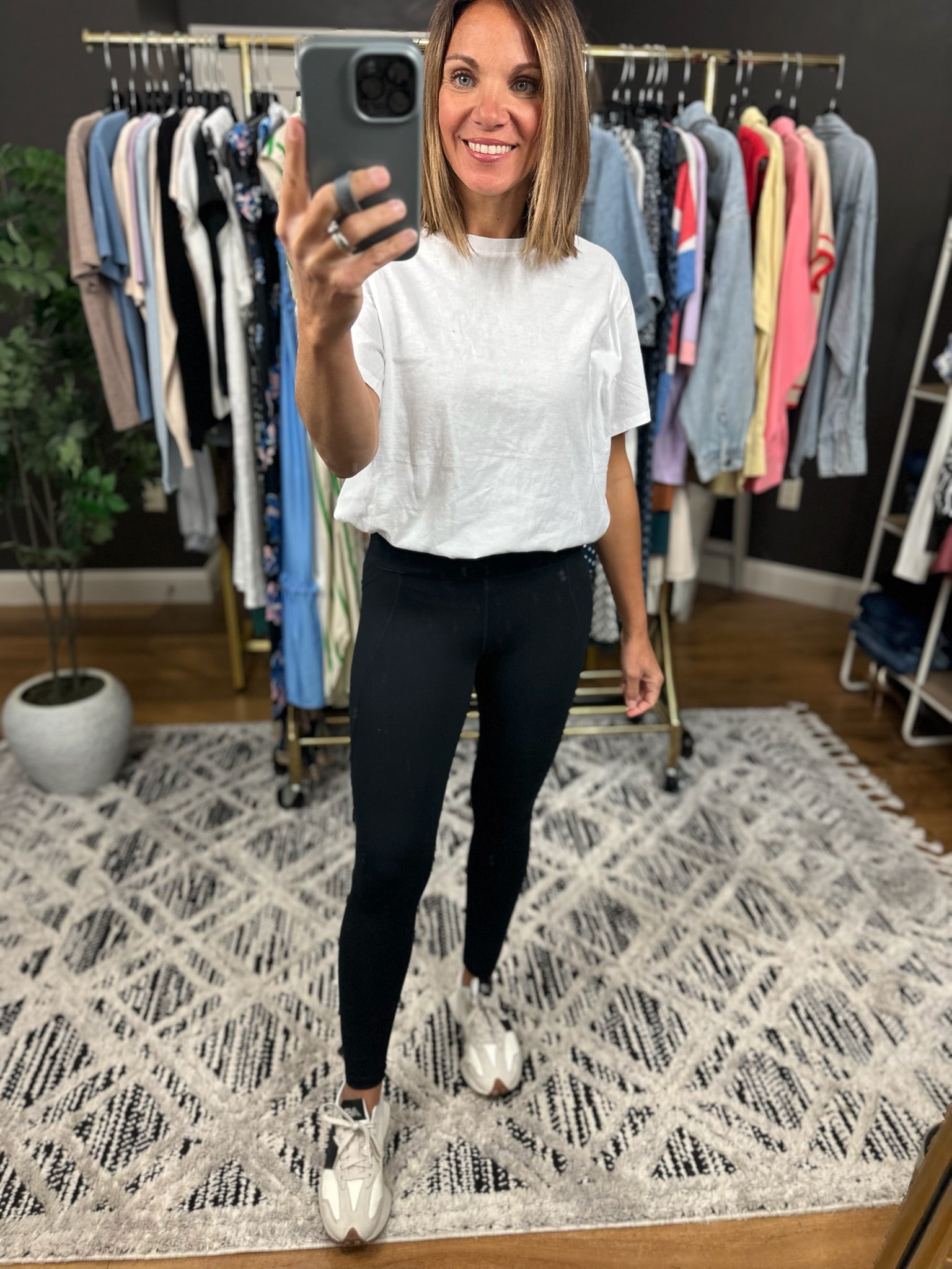 The Maizee Cloud Sculpt High Waisted Leggings-Pants-Mono B-Anna Kaytes Boutique, Women's Fashion Boutique in Grinnell, Iowa