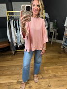 In My Mind Short-Sleeve Sweater - Multiple Options-Easel-Anna Kaytes Boutique, Women's Fashion Boutique in Grinnell, Iowa