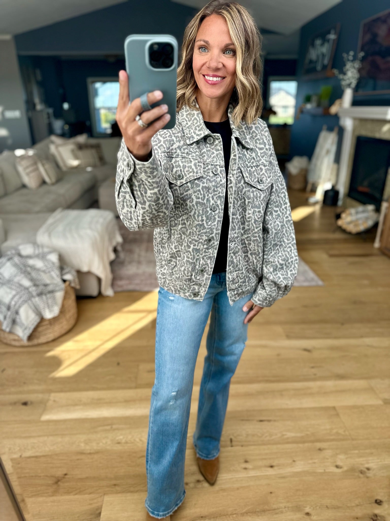 All Figured Out Leopard Print Jacket-Wishlist-Anna Kaytes Boutique, Women's Fashion Boutique in Grinnell, Iowa