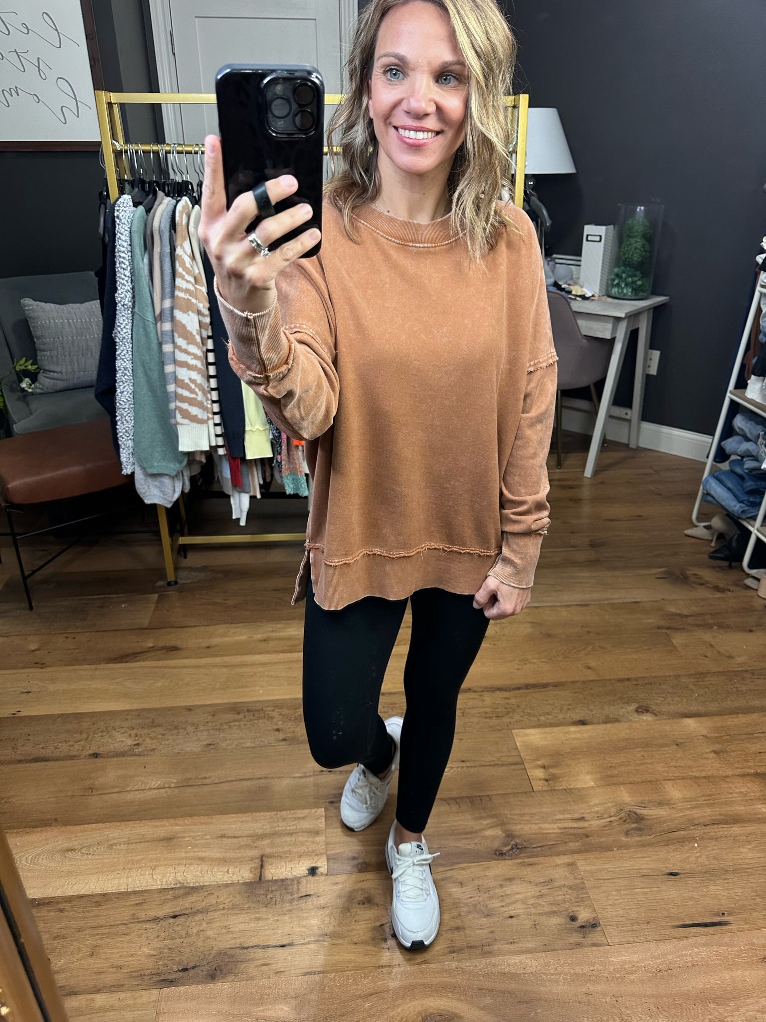 Right Path Super-Soft Crew Sweatshirt - Multiple Options-Sweaters-Easel-Anna Kaytes Boutique, Women's Fashion Boutique in Grinnell, Iowa
