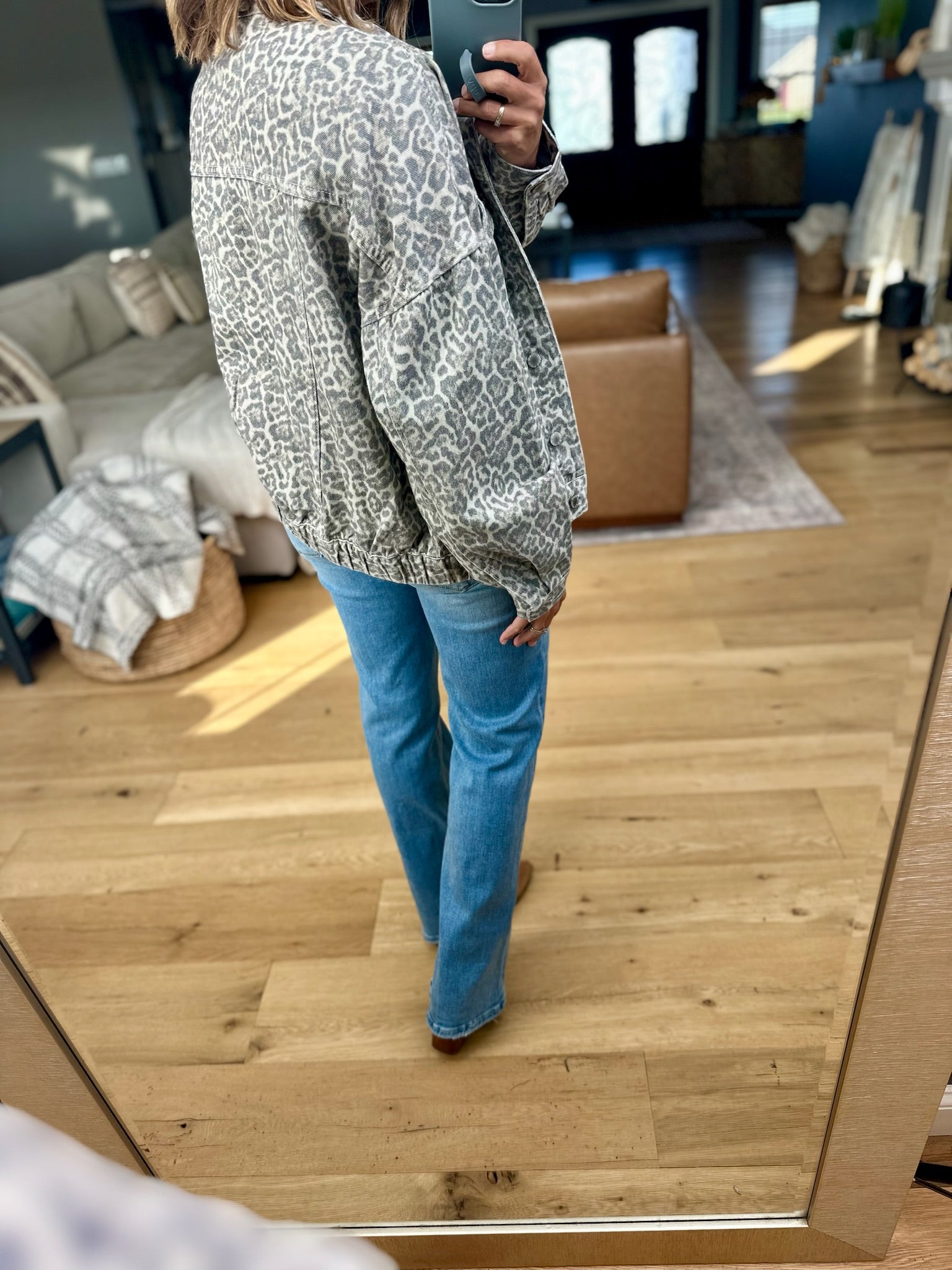 All Figured Out Leopard Print Jacket-Wishlist-Anna Kaytes Boutique, Women's Fashion Boutique in Grinnell, Iowa