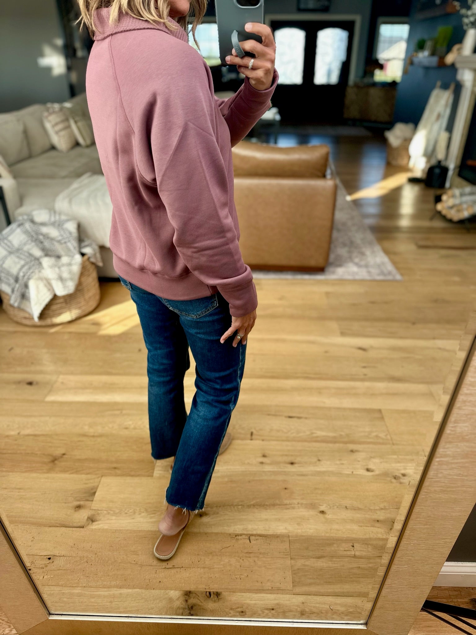 One In The Same V-Neck Pullover-Sweaters-Mono B-Anna Kaytes Boutique, Women's Fashion Boutique in Grinnell, Iowa